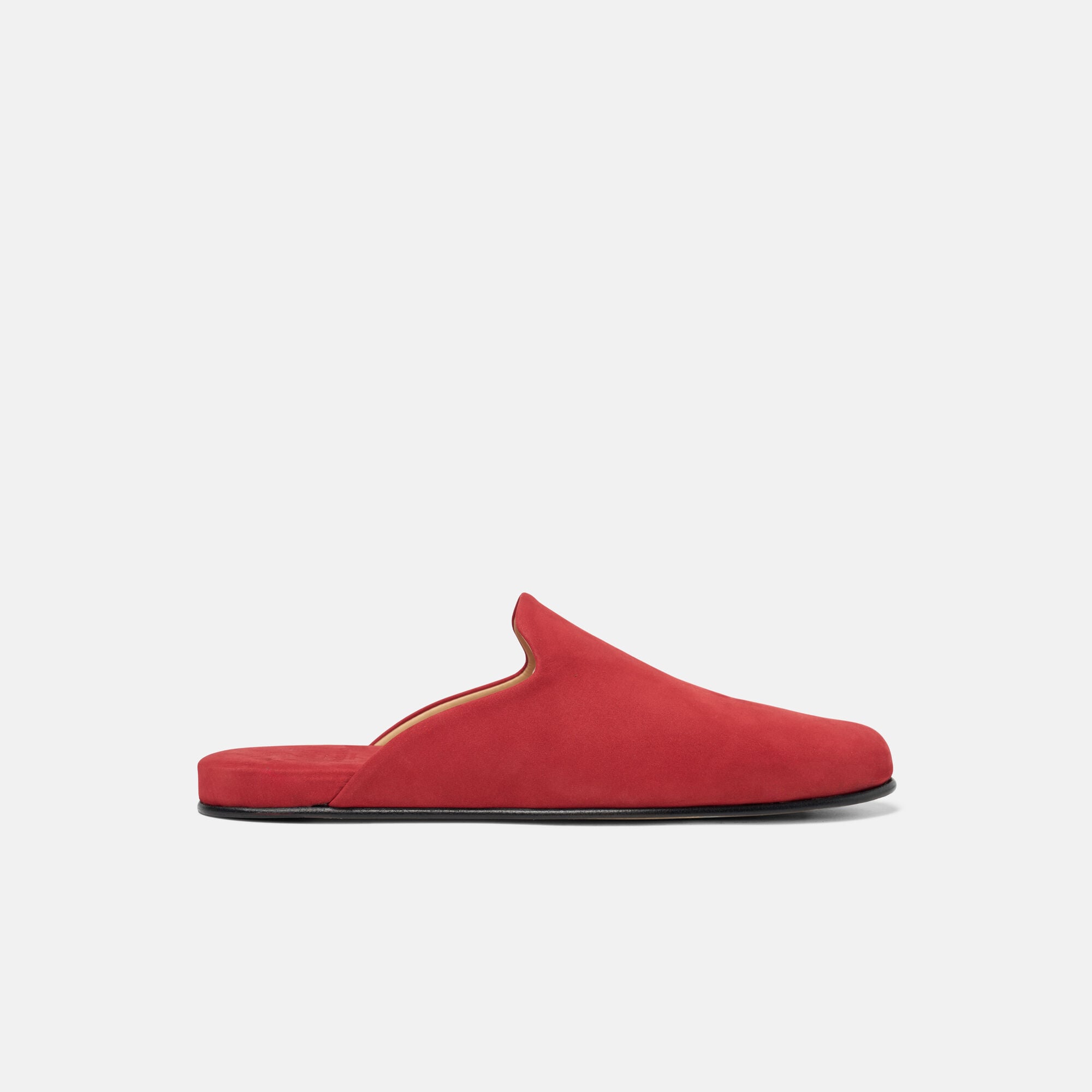 Atlas Travel Slipper Red Nubuck Scarosso: Red - Nubuck Atlas Travel Slipper Red Nubuck Scarosso: Red - Nubuck ATLASSLIP