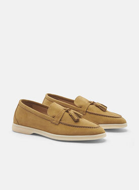 Scarosso Leandra Beige Suede Beige - Suede LEANDRALOAF