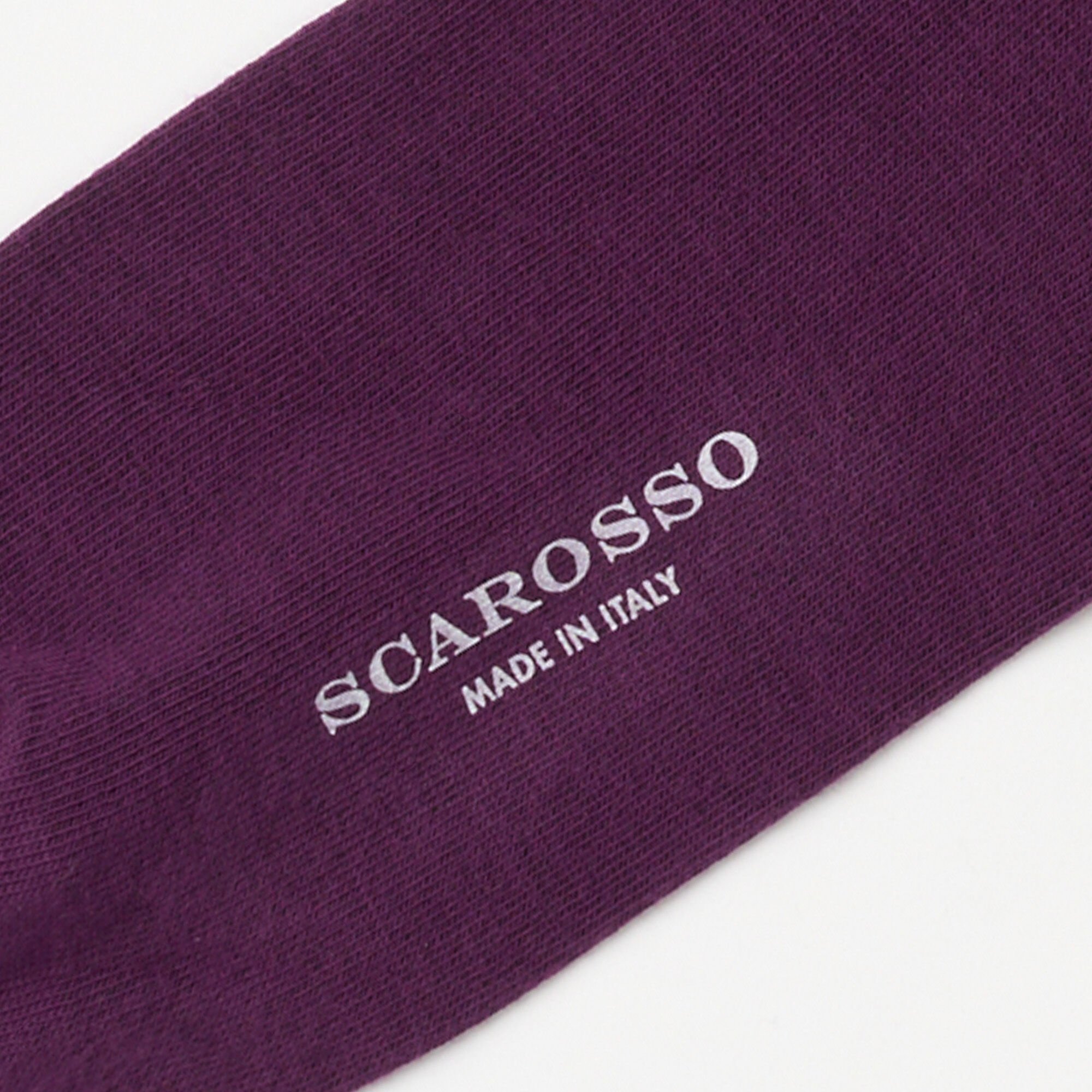 Scarosso Purple Cotton Socks Purple - Cotton COLOCOTTSOCK