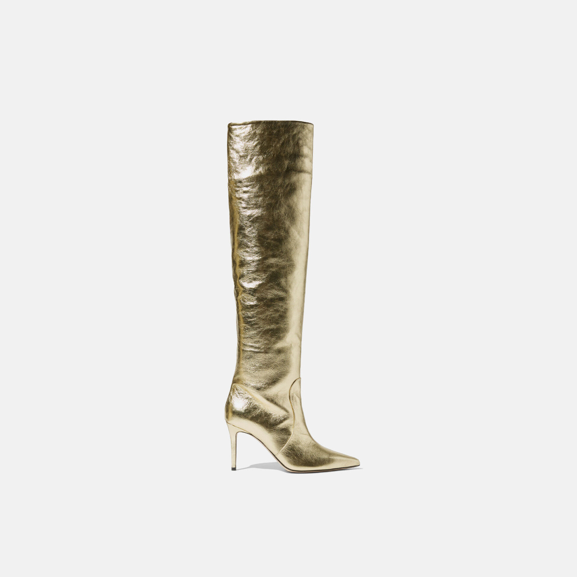 Scarosso Carra Gold Gold - Kalbsleder CARRABOOT