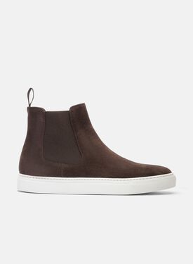 Scarosso Tommaso Dunkelbraun Veloursleder Braun - Veloursleder TOMMASOSNEA