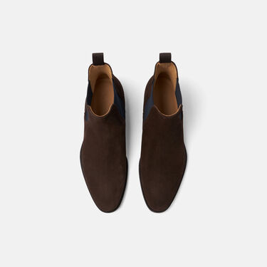 Scarosso Giancarlo Dark Brown Suede Brown Suede GIANCARLOCHEL