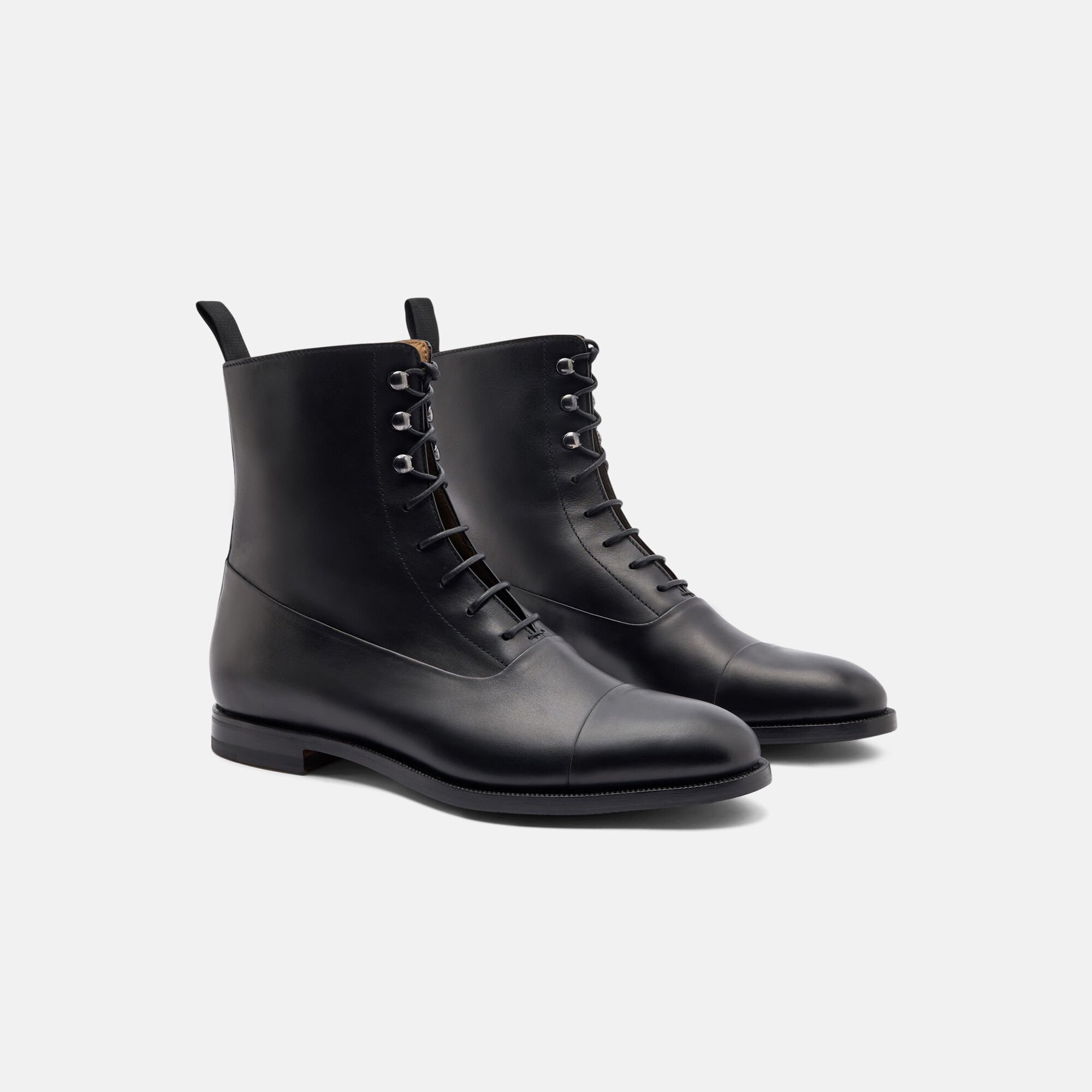 Scarosso Archie Noir Noir - Veau ARCHIEBOOT