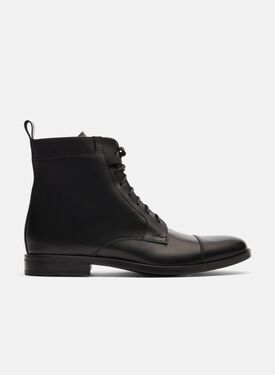 Scarosso Dante Black Black Calf DANTEBOOT