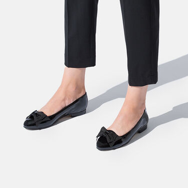 Scarosso Cloe Black Black Patent CLOEBALL