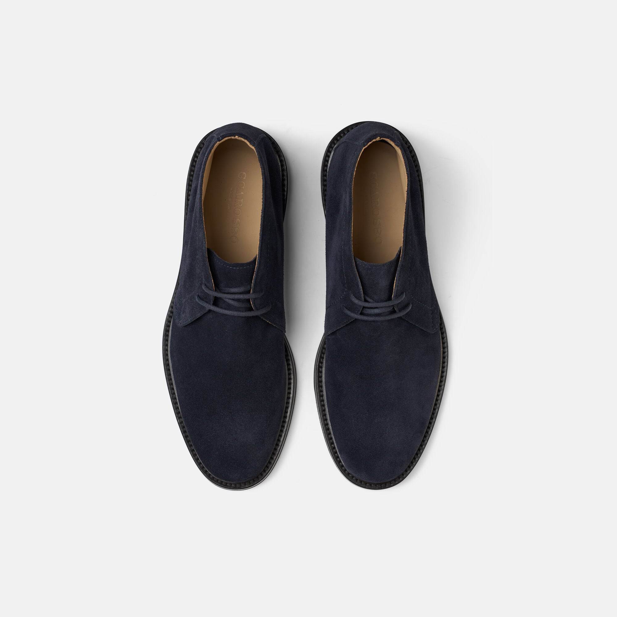Roger Blue Suede Scarosso: Blue - Suede ROGERANKL
