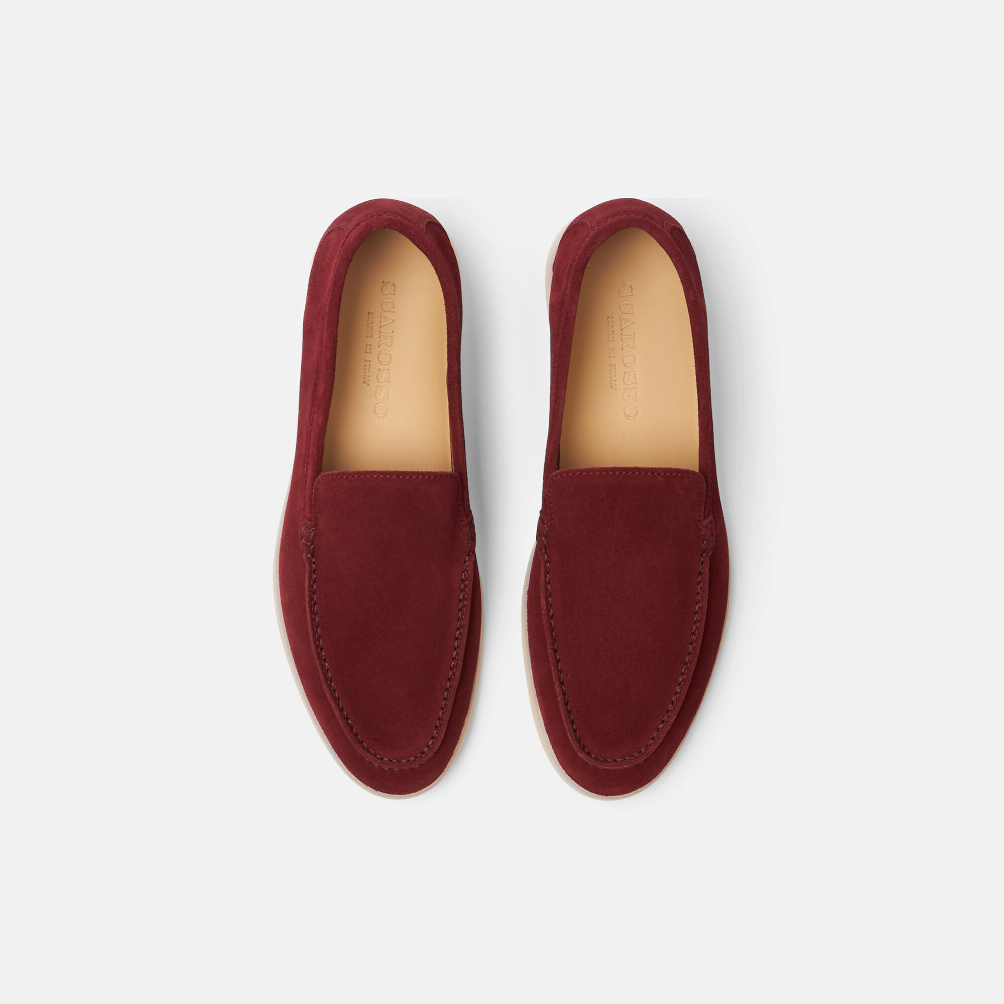 Scarosso Ludovica Burgundy Suede Burgundy - Suede LUDOVICALOAF
