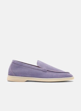 Scarosso Ludovica Purple Suede Deep Taupe - Suede LUDOVICALOAF