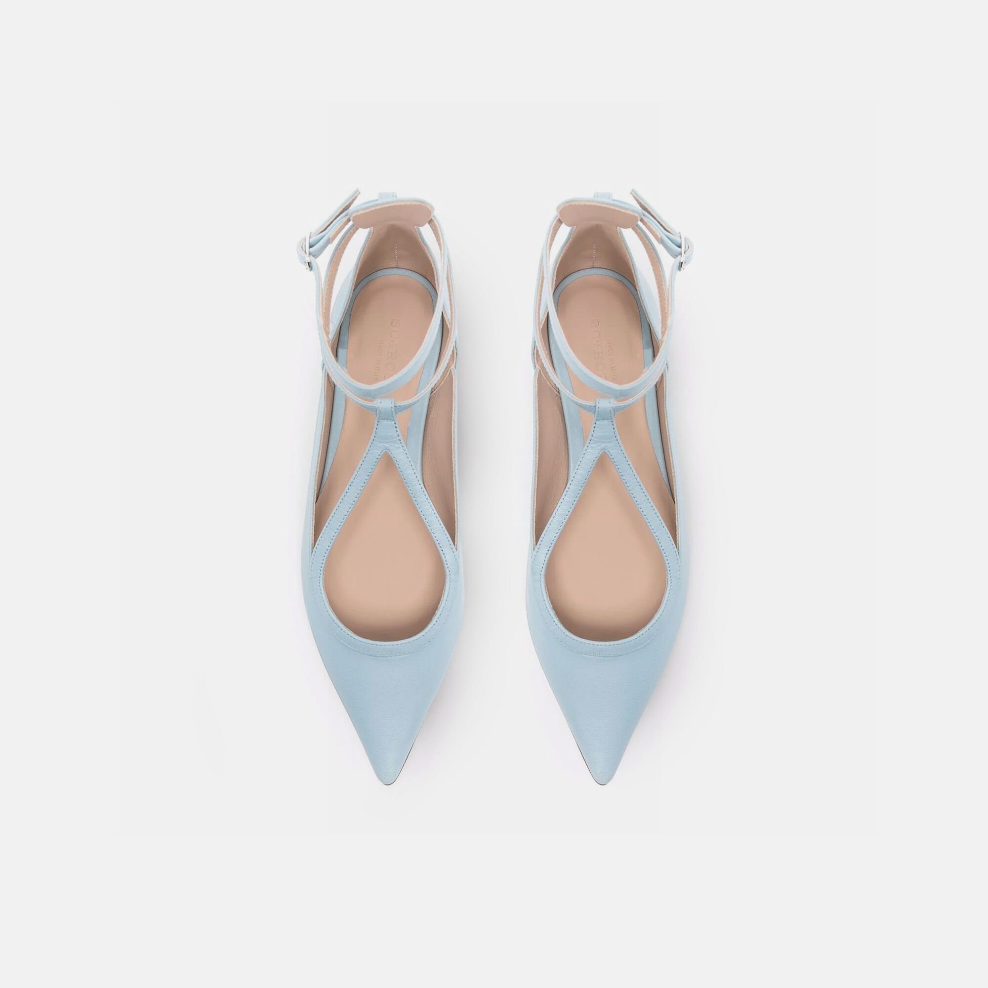 Scarosso Gae Light Blue Light Blue - Calf GAEBALL