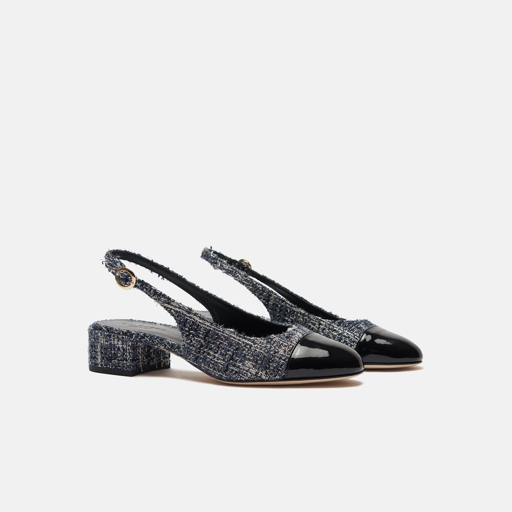 Scarosso Coco Bleu Tweed Bleu - Tweed COCOPUMP