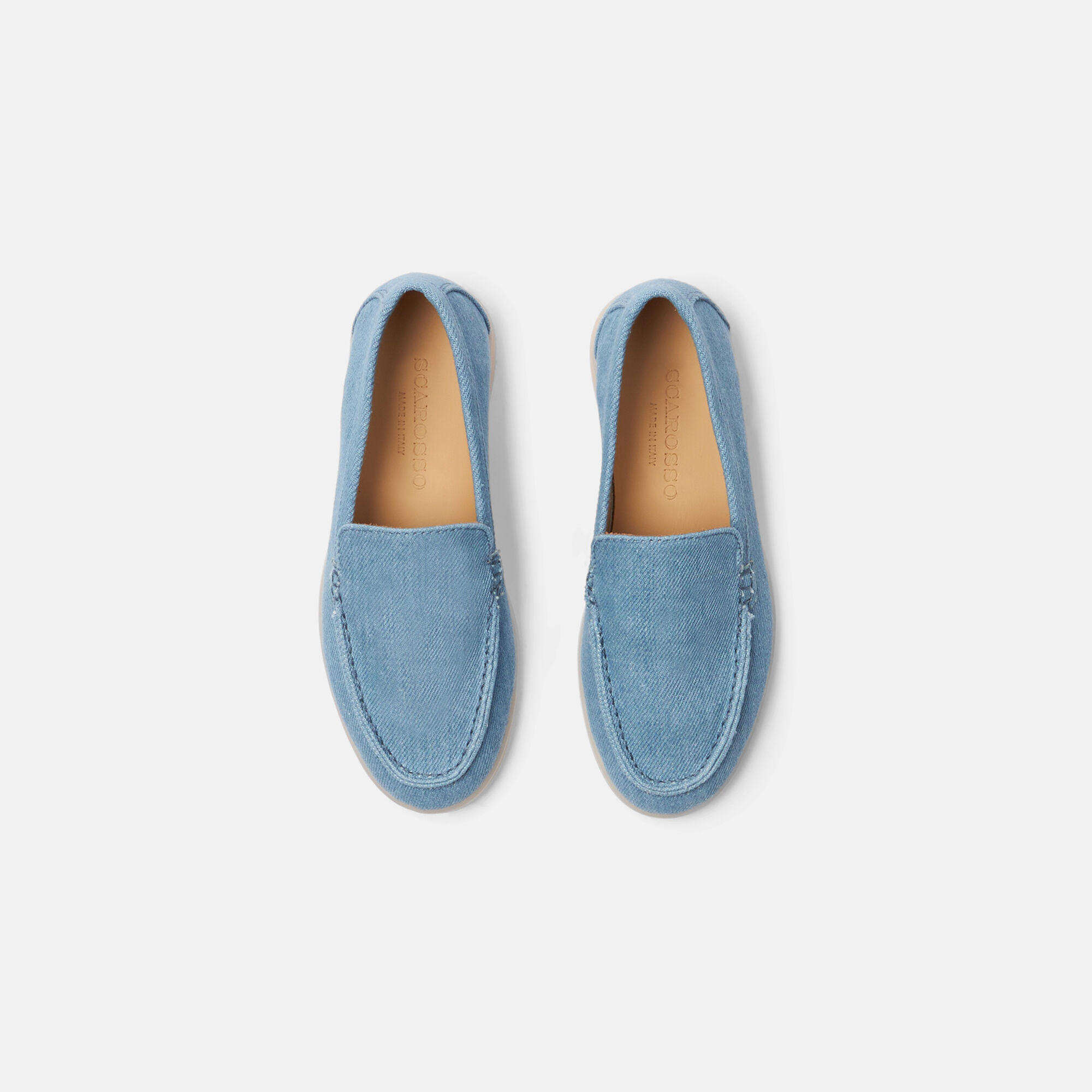 Scarosso Ludovica Girl 浅蓝色牛仔布 浅蓝色 - 牛仔布 LUDOVICAKLOAF
