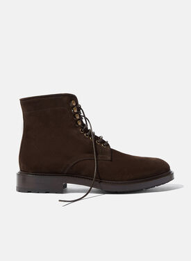 Scarosso William II Brown Suede Black - Calf ANDREALOAF
