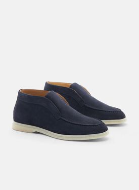 Leonarda Blue Suede Scarosso: Blue - Suede LEONARDAANKL