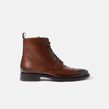 Totò Chestnut Scarosso: Chestnut Calf TOTOBOOT