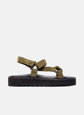 Scarosso Wooster V Khaki Suede Black - Calf APOLLOSAND