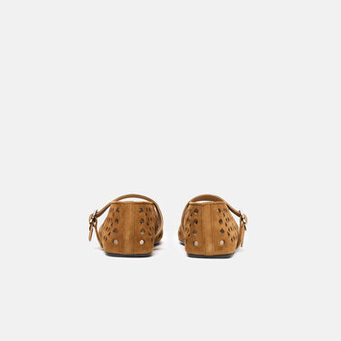 Evelyn Tobacco Suede Scarosso: Tobacco - Suede EVELYNBALL