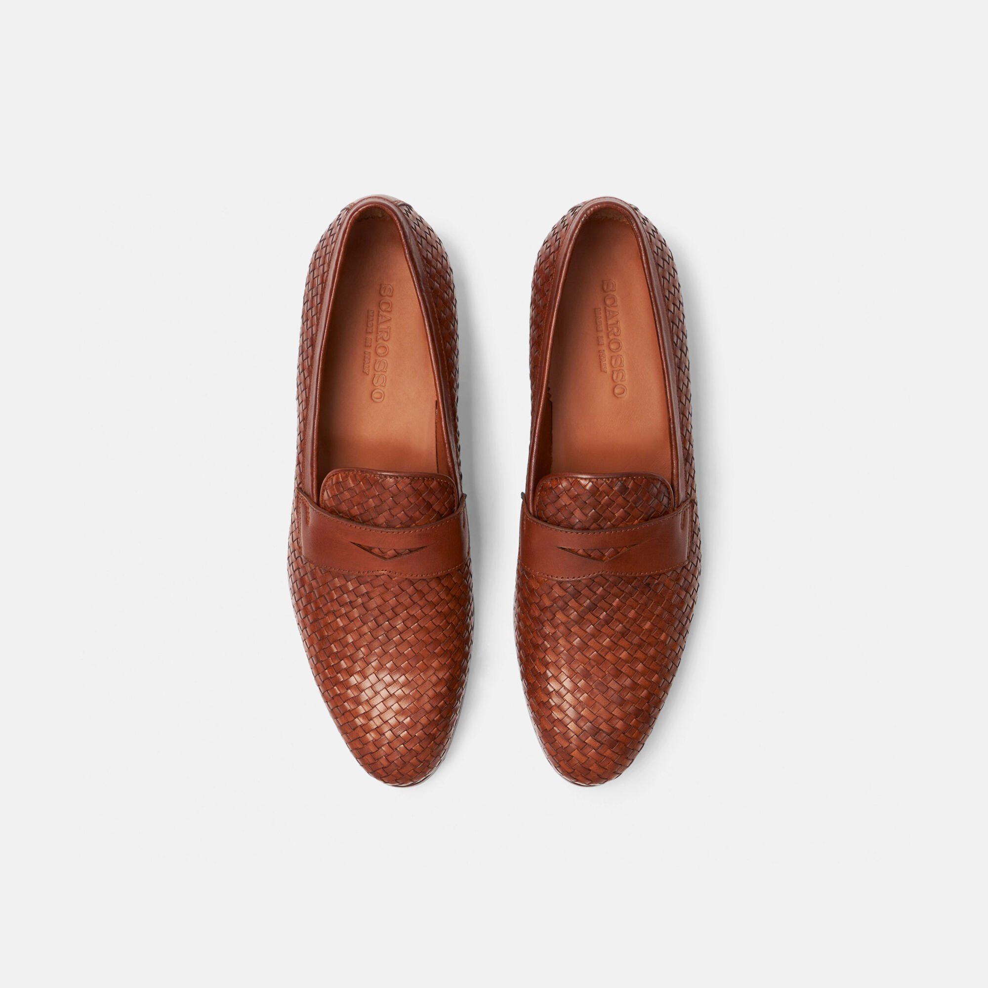 Scarosso Andrea Cognac Cognac - Calf ANDREALOAF