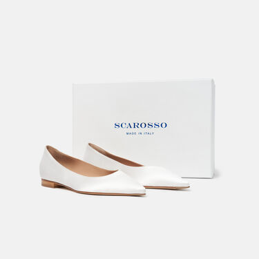 Scarosso Iris White Satin White - Silk IRISBALL