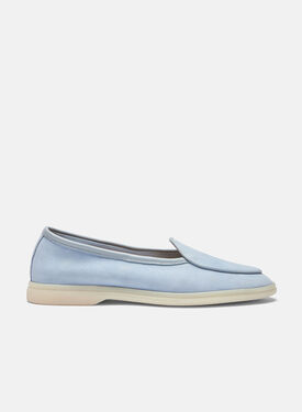 Scarosso Livia Light Blue Suede Light Blue - Suede LIVIALOAF