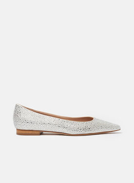 Scarosso Iris Crystal Satin Nude - Calf CARLABALL