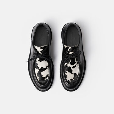 Scarosso Damiano Black Pony Black - Calf DAMIANODERB