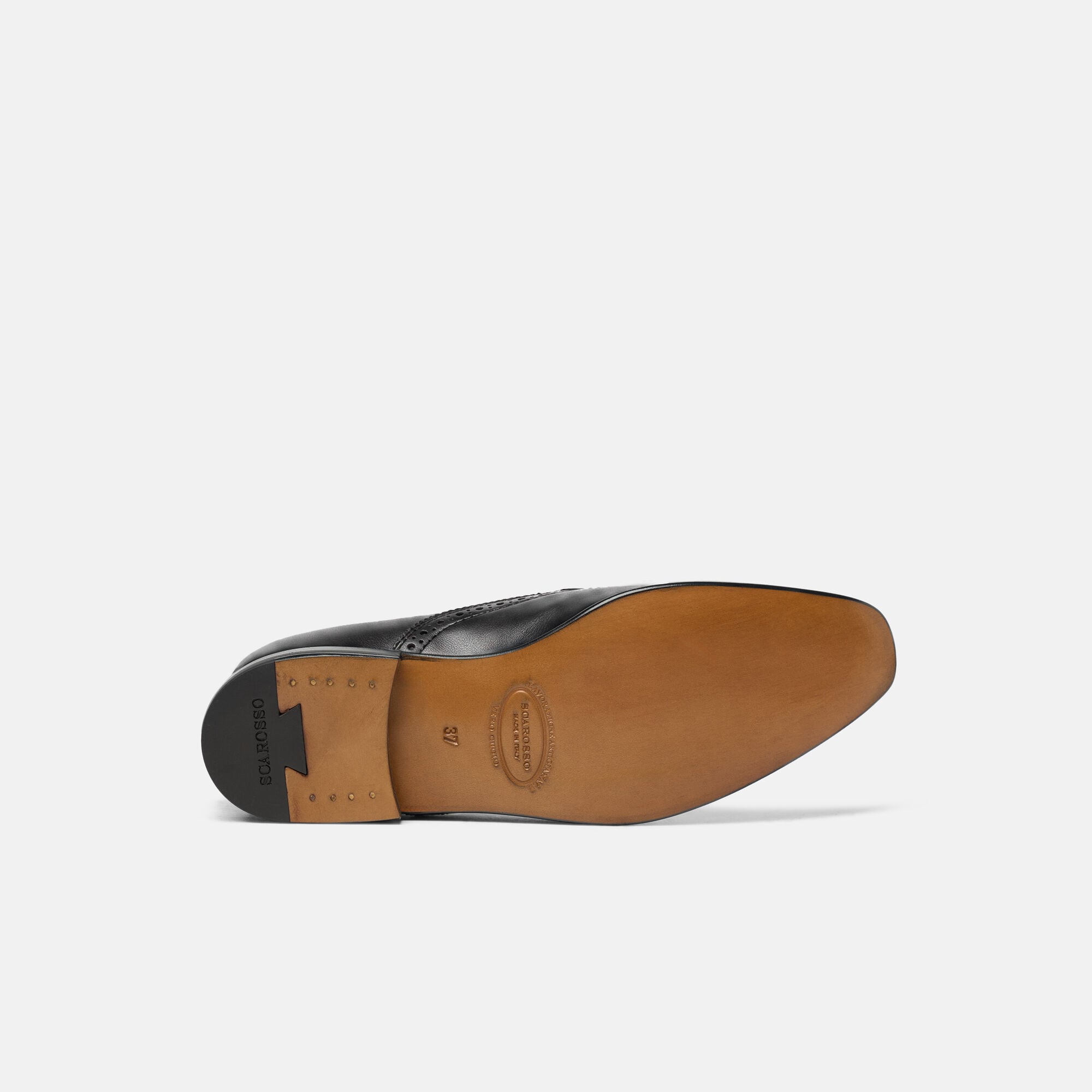 Maude Black Scarosso: Black - Calf Maude Black Scarosso: Black - Calf MAUDELOAF