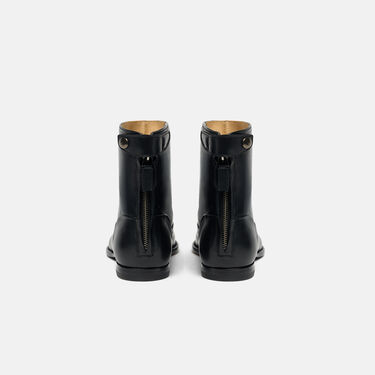 Basil Black Scarosso: Black - Calf Basil Black Scarosso: Black - Calf BASILBOOT