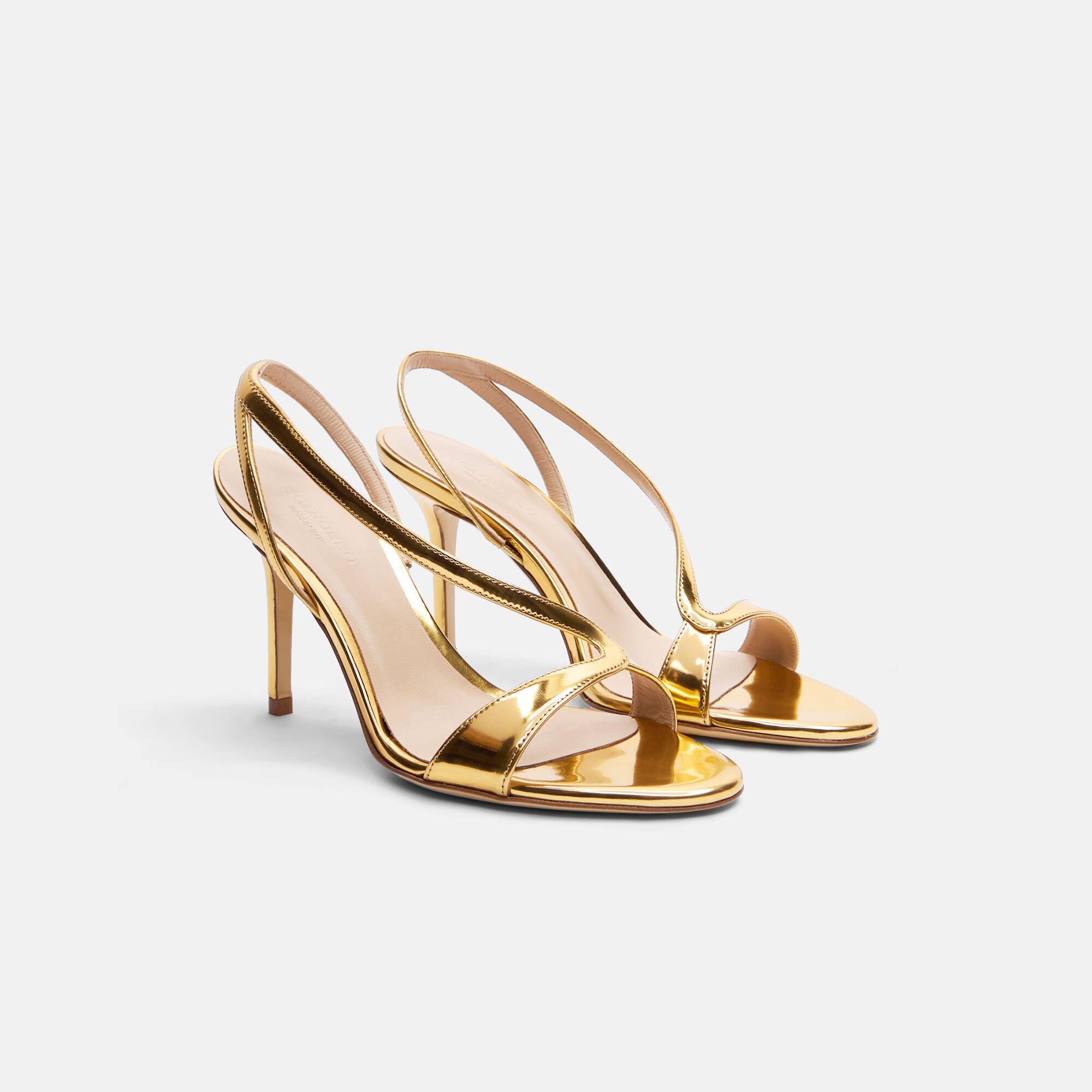Scarosso Paula Gold  Gold - Metall PAULASAND