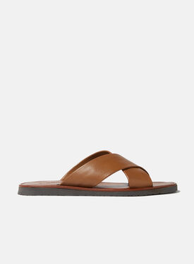 Scarosso Adriano Cognac Cognac - Kalbsleder ADRIANOSAND