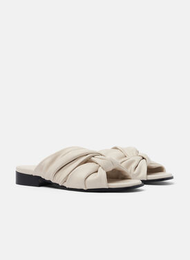 Bebe Off-White Scarosso: Off-White - Kalbsleder BEBESAND