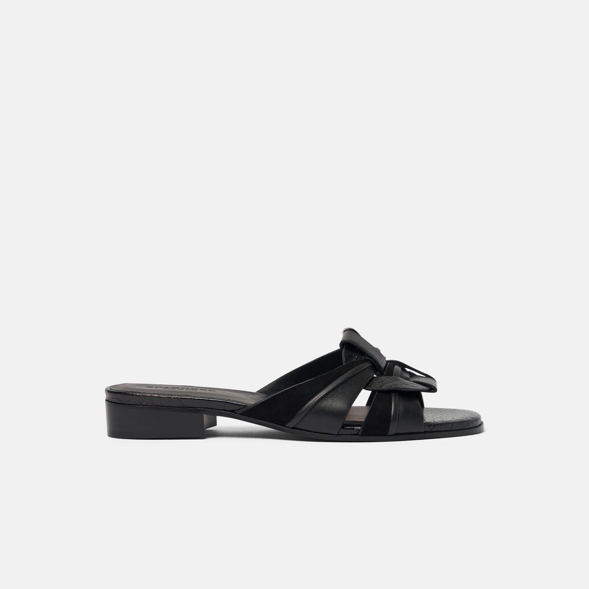 Scarosso Anna Black Black - Calf ANNASAND