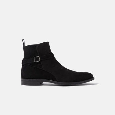 Scarosso Damiano Black Suede Black - Suede DAMIANOJODH