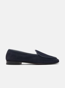 Scarosso Nils Blue Suede Brown - Suede MARIANOLOAF