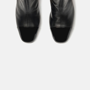 Scarosso Marais Schwarz Schwarz - Kalbsleder MARAISBOOT
