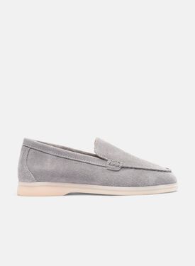 Scarosso Ludovico Boy Grey Suede Ice - Suede LUDOVICAKLOAF