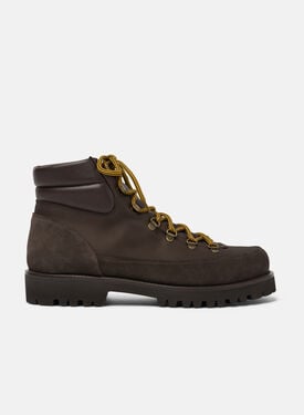 Helmut Dark Brown Nylon Scarosso: Dark Brown - Nylon HELMUTBOOT