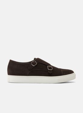 Scarosso Fabio Dark Brown Suede Dark Brown - Calf ERNESTOLOAF