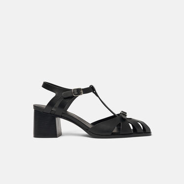 Scarosso Giulia Black Black - Calf GIULIASAND