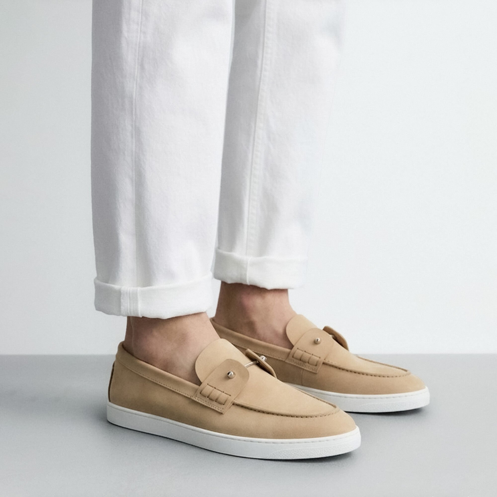 Cole Biscuit Beige Scarosso: Beige Biscuit – Nubuck COLELOAF