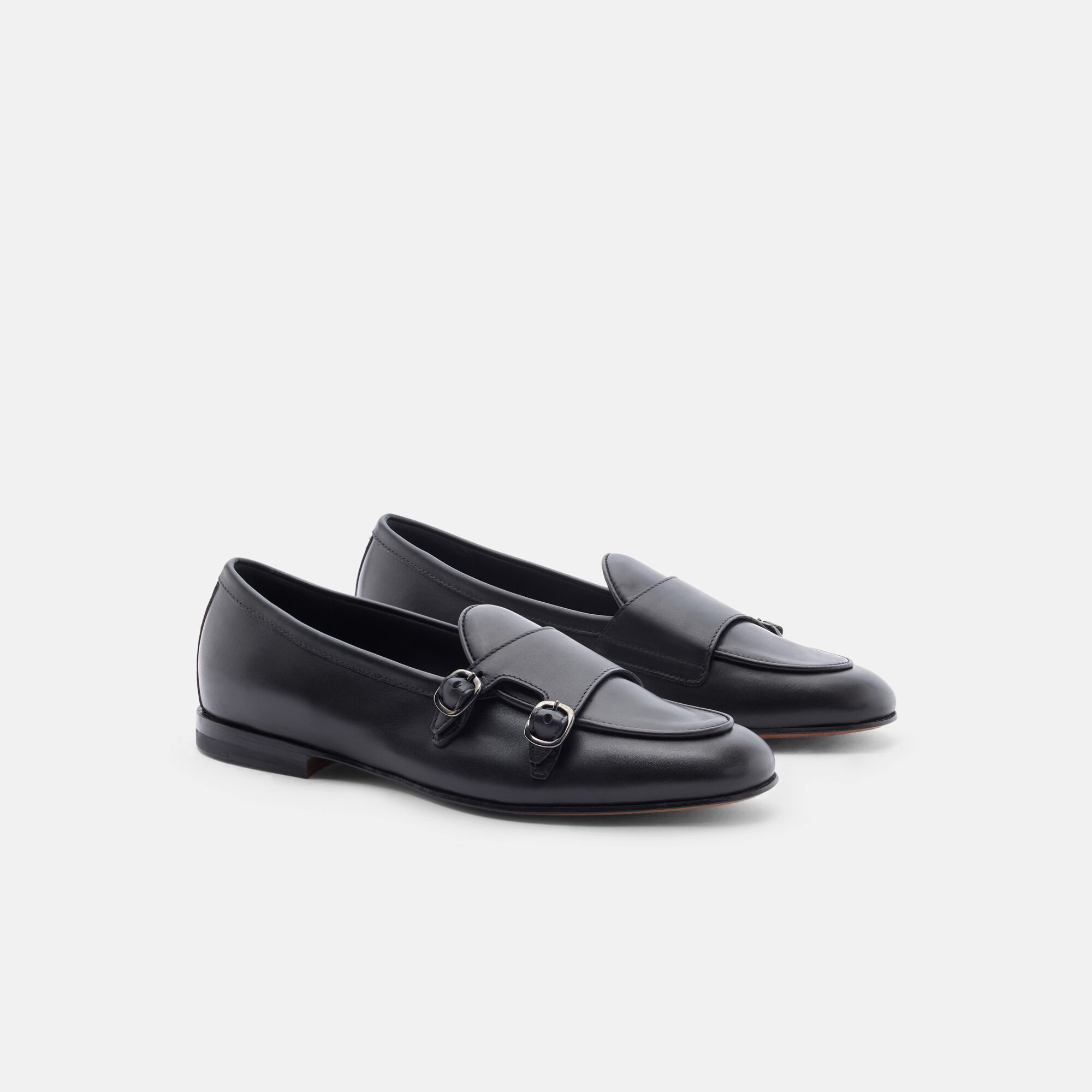 Scarosso Virginia Black Black - Calf Leather VIRGINIALOAF