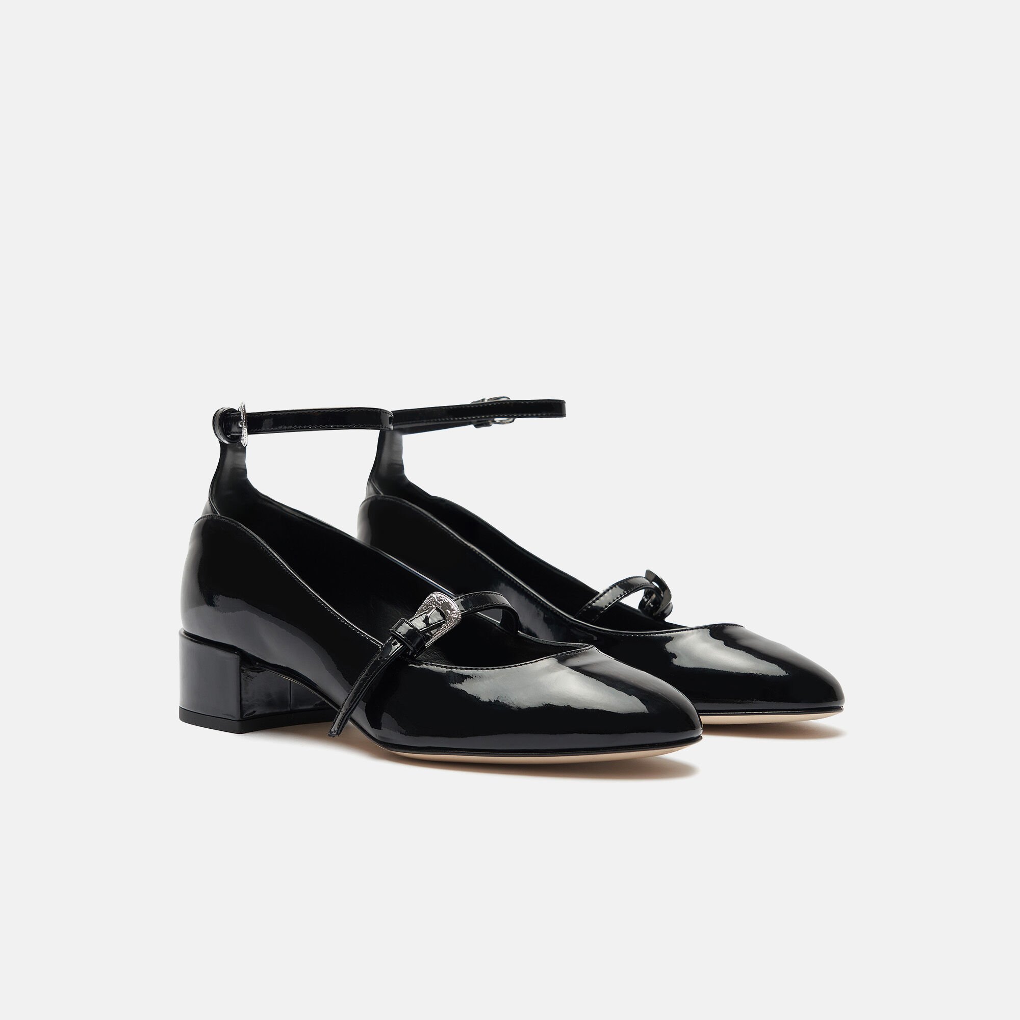 Scarosso June Schwarz Lackleder Schwarz - Lackleder JUNEPUMP