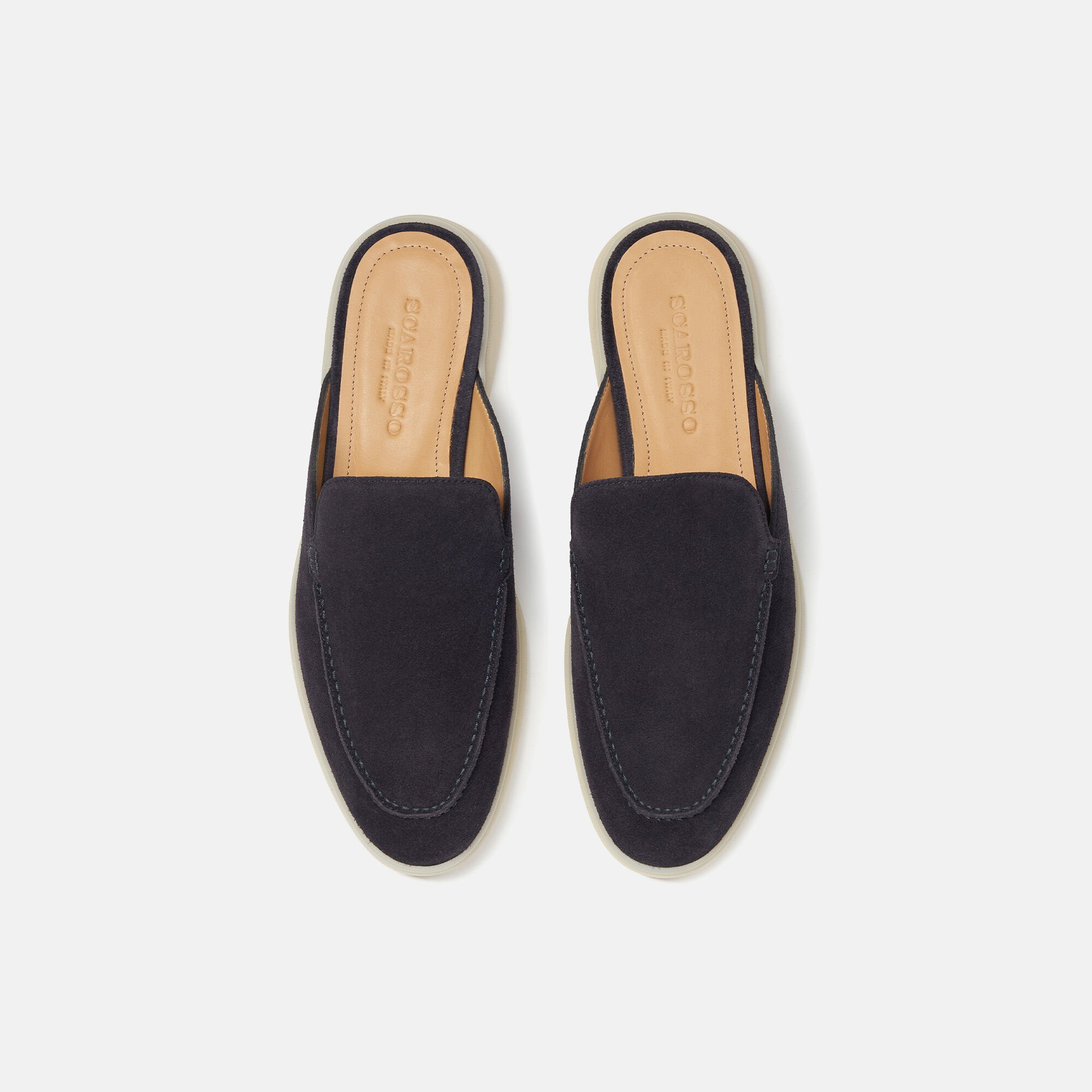 Scarosso Lucrezio Blue Suede Blue - Suede LUCREZIOMULE
