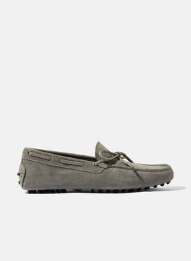 Scarosso James Grey Suede Black - Calf ANDREALOAF