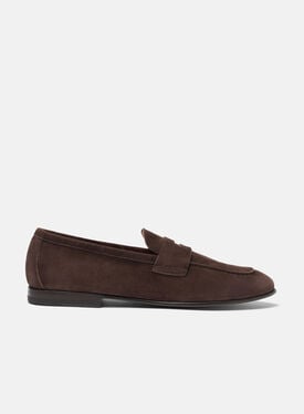 Gregory Brown Suede Scarosso: Brown – Suede GREGORYLOAF