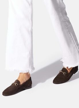 Alessandra Brown Suede Scarosso: Brown - Suede ALESSANDRALOAF
