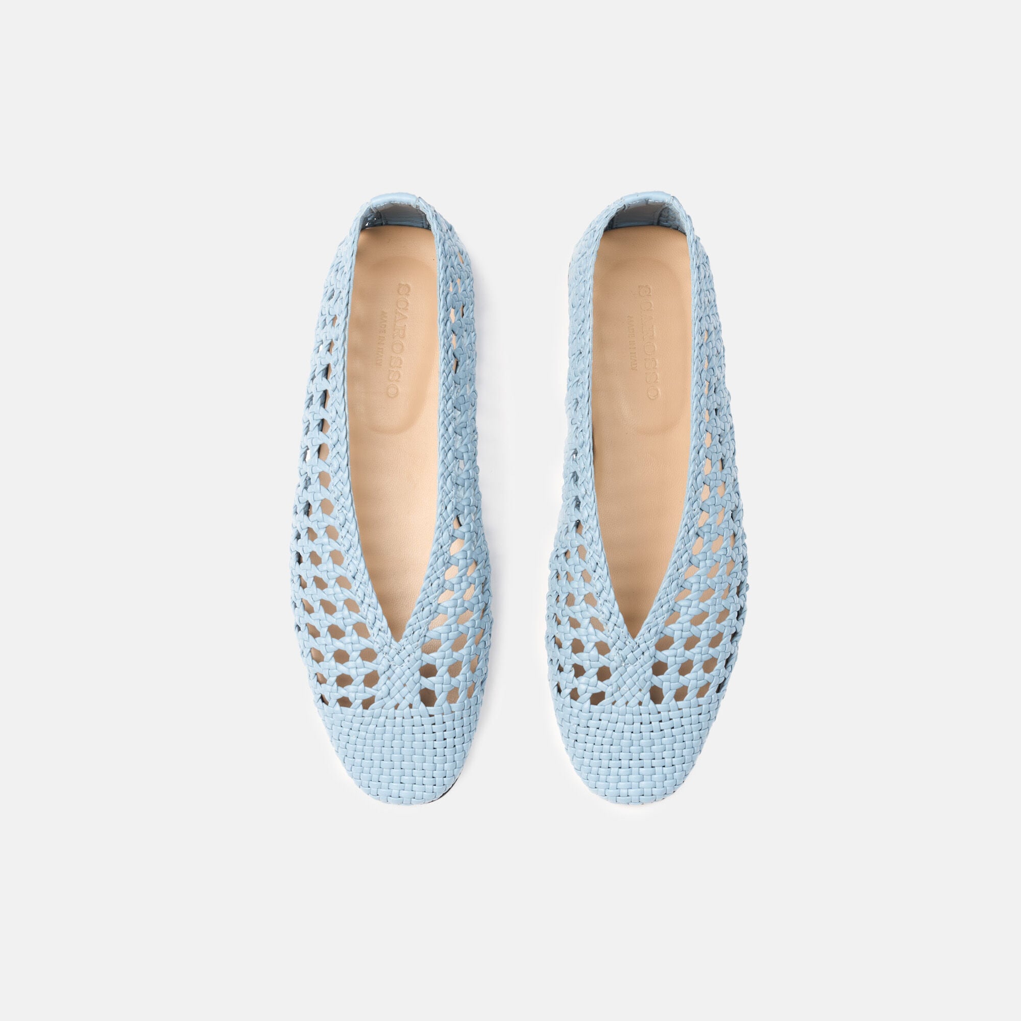 Ella Light Blue Scarosso: Light Blue - Calf Ella Light Blue Scarosso: Light Blue - Calf ELLABALL