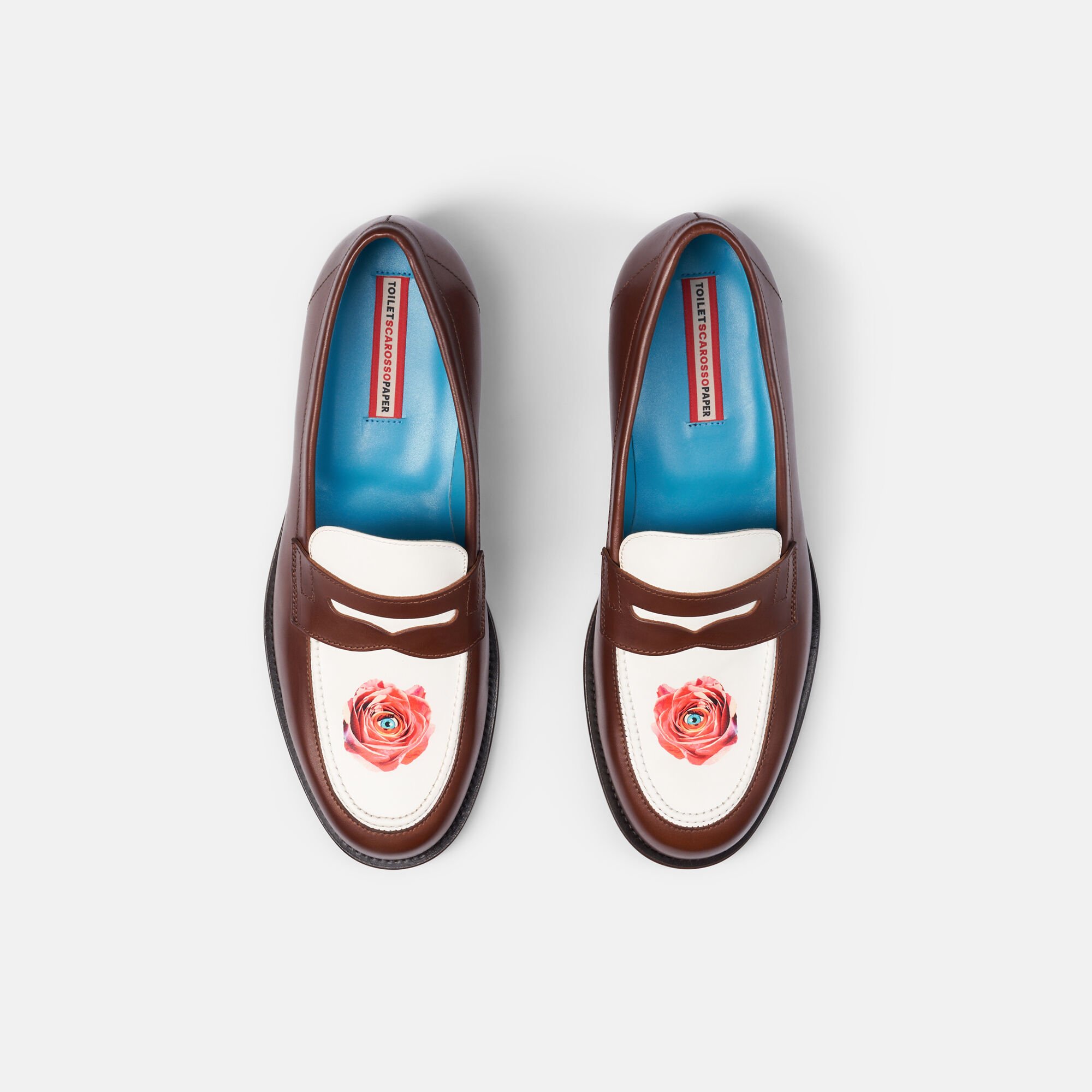 Scarosso Eyes & Roses for Him Brown - Calf TOILETMLOAF