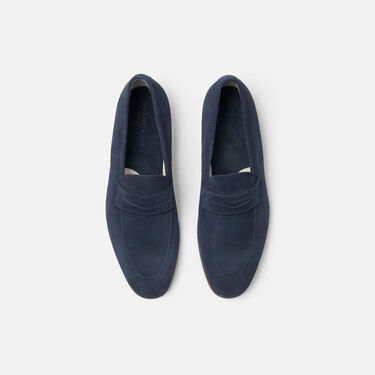 Scarosso Marzio Dunkelblau Veloursleder dunkelblau - Veloursleder MARZIOLOAF