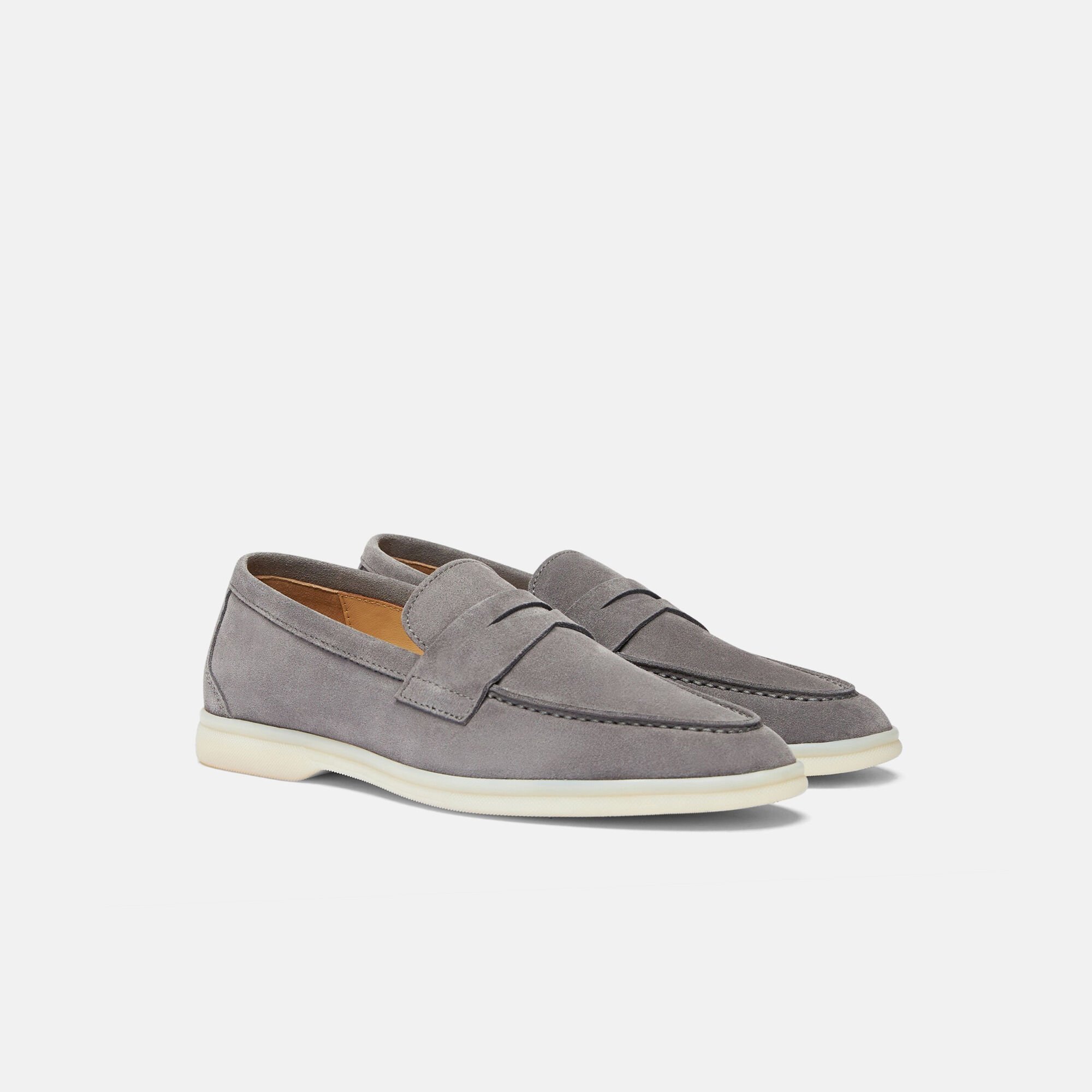 Scarosso Luciana Grau Veloursleder  Grau - Veloursleder LUCIANALOAF
