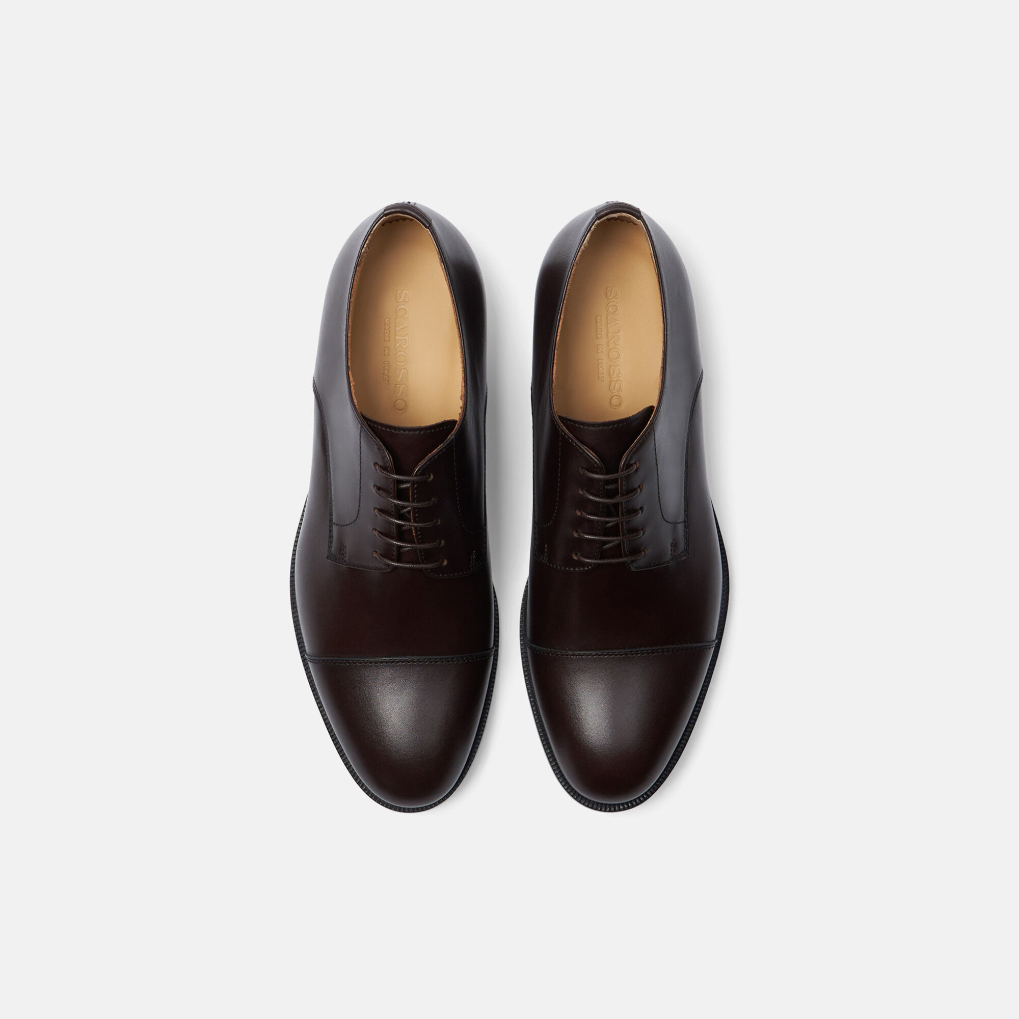 Scarosso Riccardo Dark Brown BROWN CALF RICCARDODERB